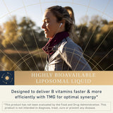 Quicksilver Scientific Methyl Charge, empaque que protege la formulación liposomal.