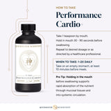 Quicksilver Scientific Performance Cardio+ dosis diaria para apoyar circulación y oxigenación.