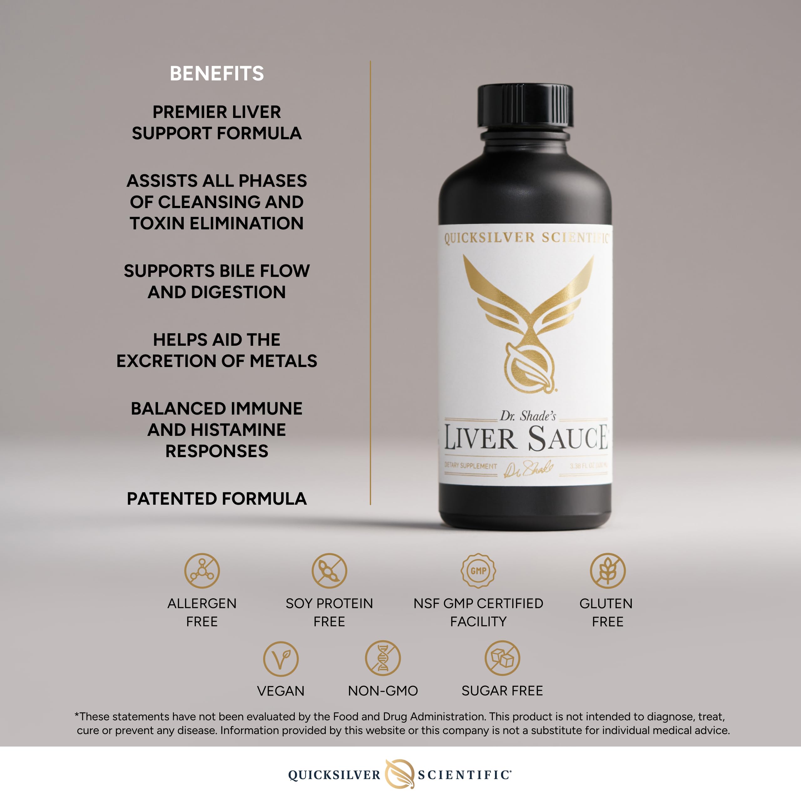 Detalle de ingredientes para mayor biodisponibilidad y absorción.