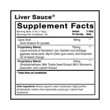 Salsa hepática de Quicksilver Scientific: sabor suave y apoyo para la salud hepática.