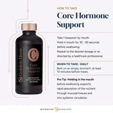 Quicksilver Scientific Core Hormone Support, aroma-frambuesa, sabor suave para experiencia sensorial.