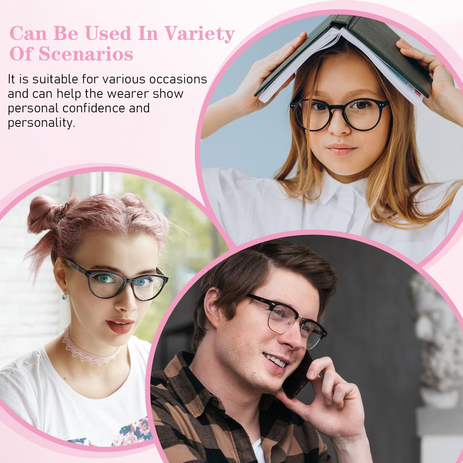 Arandelas Quilax para gafas, ajuste fino y estabilidad.
