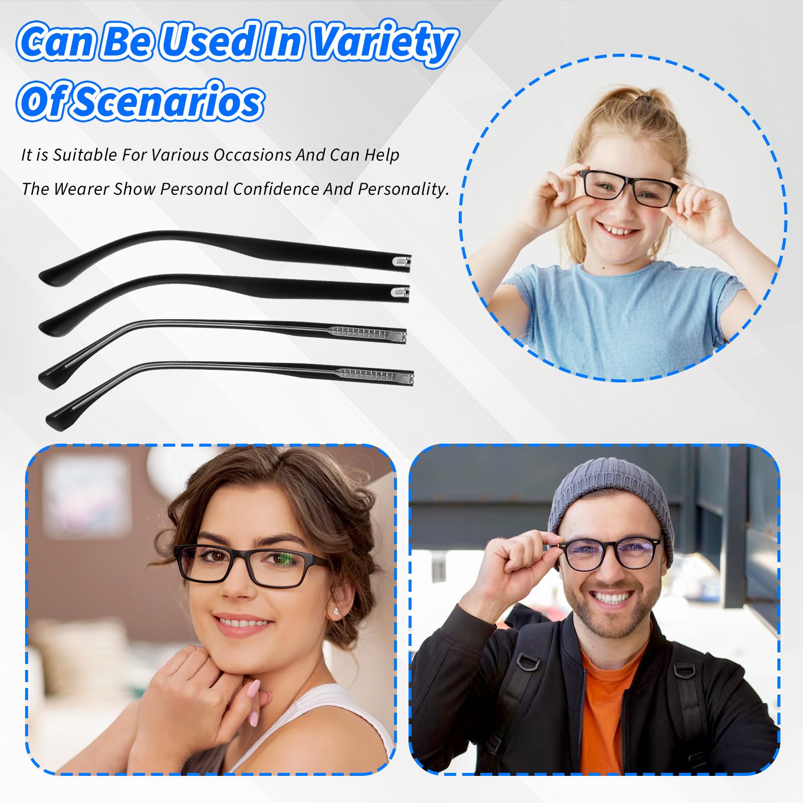 Quilax arandelas para tornillos de gafas: distribución de presión estable.
