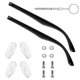 Brazos metálicos Quilax para gafas, ligeros y duraderos para uso diario.