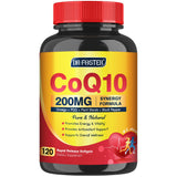 Botella de Quinovit CoQ10 lista para uso diario.