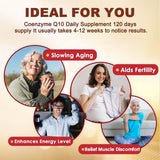 Omega 3-6-9 en Quinovit CoQ10 para apoyo nutricional.