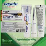 Quist Dental Equate pasta sensible con blanqueamiento, suave para sonrisa.
