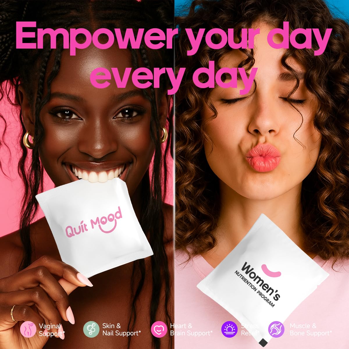 Quit Mood salud intestinal y equilibrio hormonal, apoyo suave.