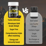 Mezcla trifásica de minerales y ashwagandha en Quixiora Shilajit Gummies