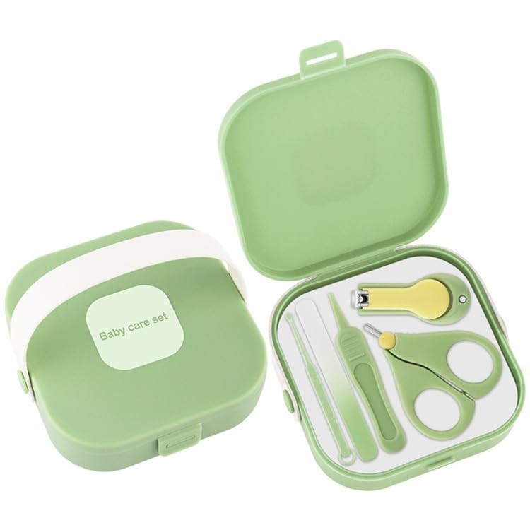 Qunlions life set 5 en 1 para uñas de bebé, cuidado suave y completo.