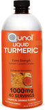 Qunol líquido curcuminoides 1000 mg con pimienta negra para mayor absorción.
