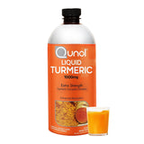 Qunol Liquid Turmeric botella vertido: posible apoyo a la inflamación saludable y movilidad