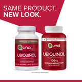Qunol Mega Ubiquinol paquete de dos envases, mayor disponibilidad para uso continuo.