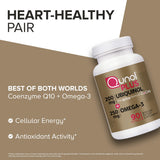 Qunol Plus etiqueta nutricional clara para planificar dosis