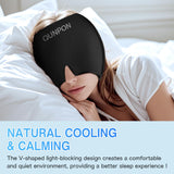 Gorro QUNPON reutilizable para frío o calor en sesiones rápidas.