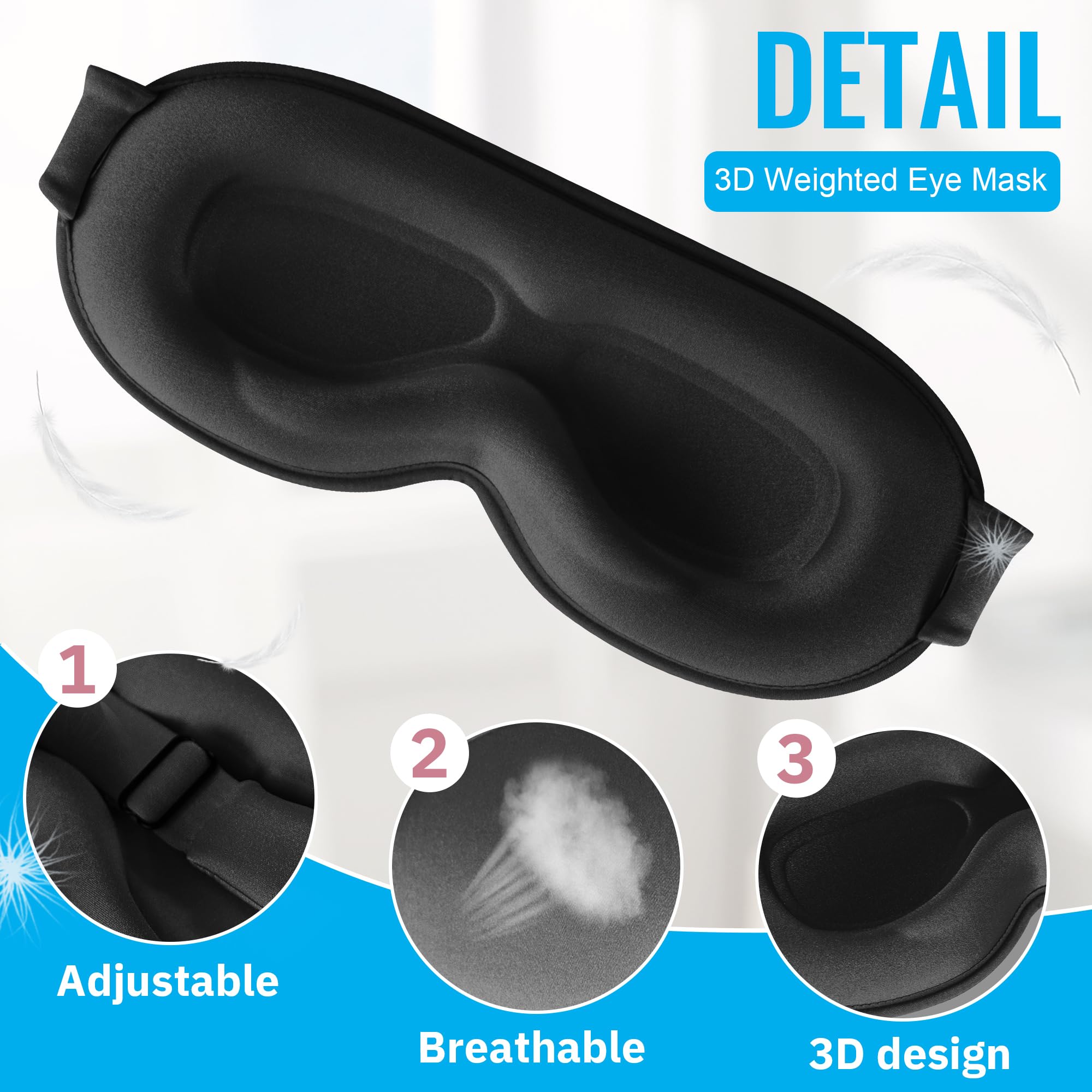 QUWOLACE ideal para viajar y dormir sin interrupciones.