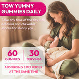 Gomitas veganas de Quzair para cuidado del cabello y la piel