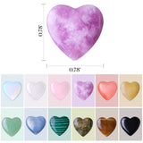 QYDCX cuarzo rosa en forma de corazón para relajación y serenidad