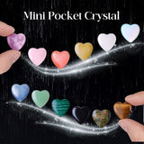 QYDCX obsidiana en corazón para enfoque y protección personal