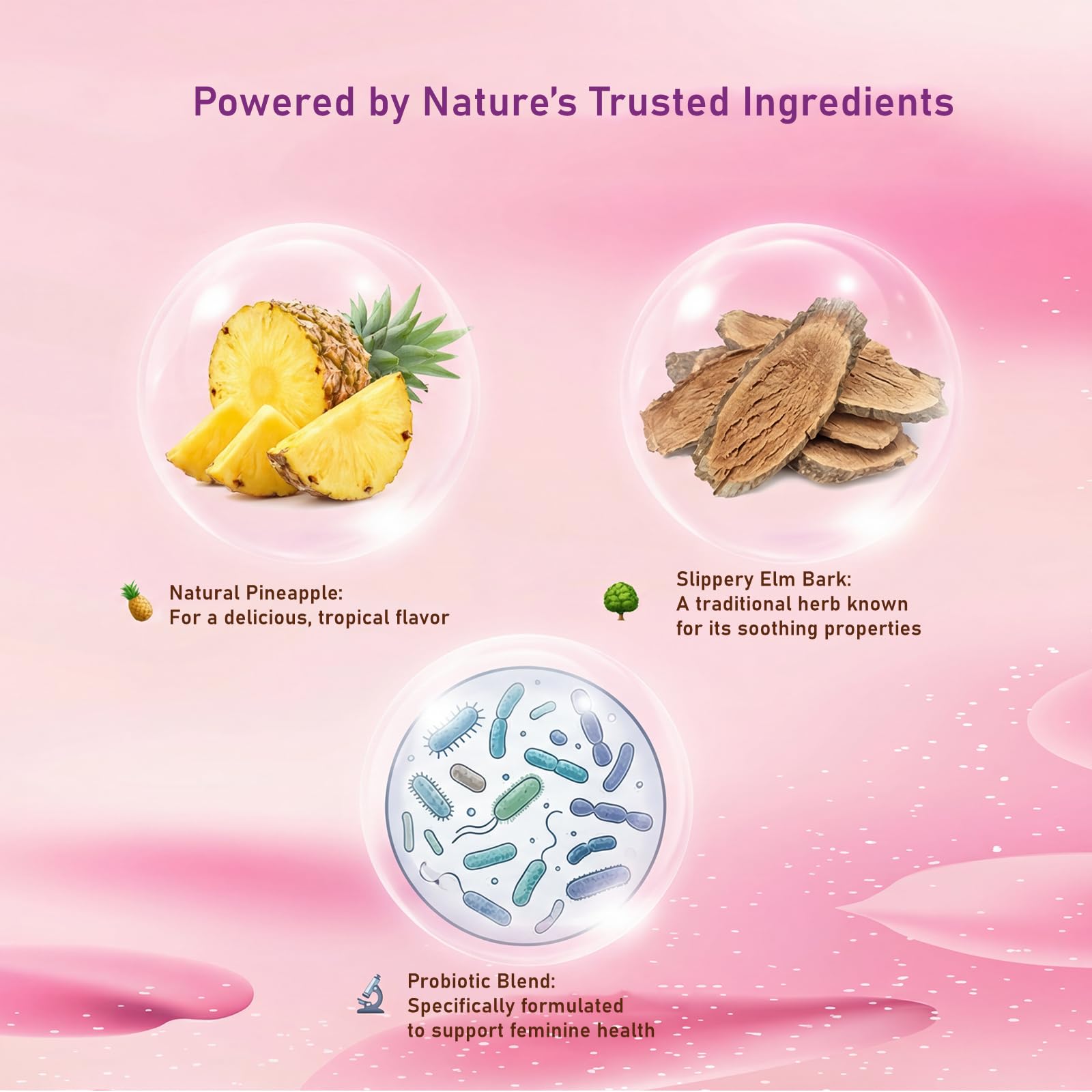QZQHUA Probioticos y Vitamina C: soporte suave para la salud intestinal