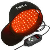 Gorra R-WAVE con terapia de luz roja para estimular crecimiento capilar en casa.