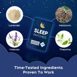 RAAYAM parche-suenio transdermal proporciona descanso suave sin despertar