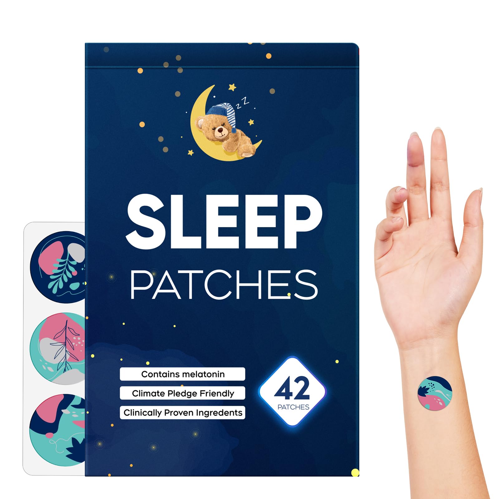 RAAYAM parches-suenio aplicacion facil para dormir mejor durante la noche