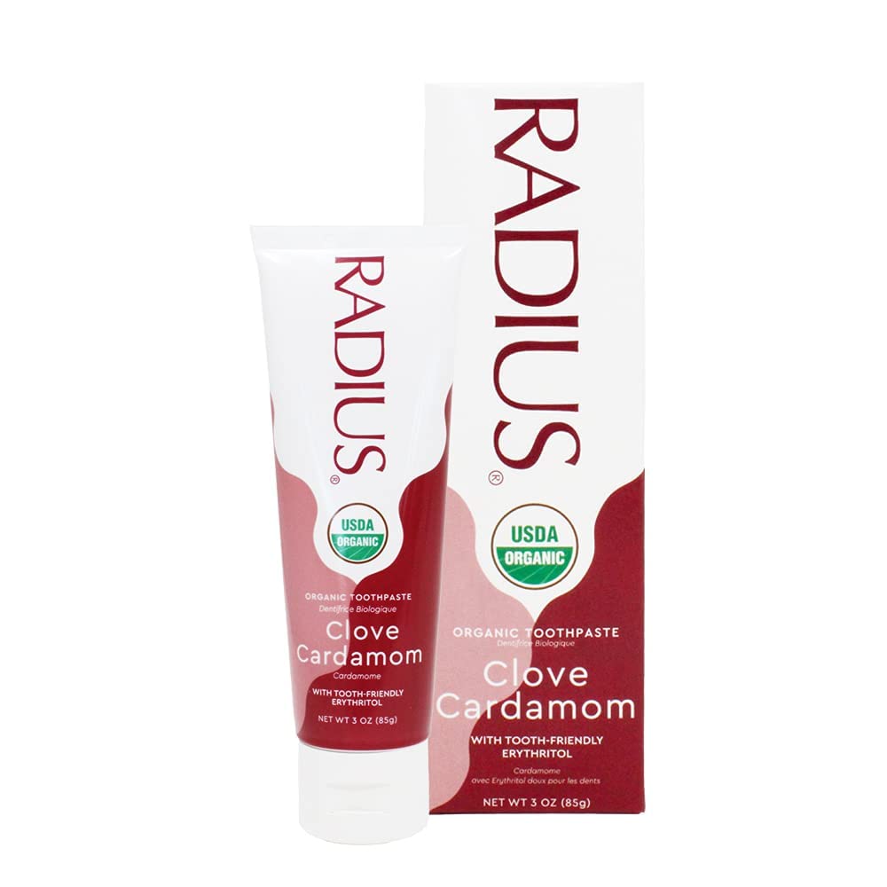 RADIUS dentífrico orgánico sin toxinas para higiene bucal