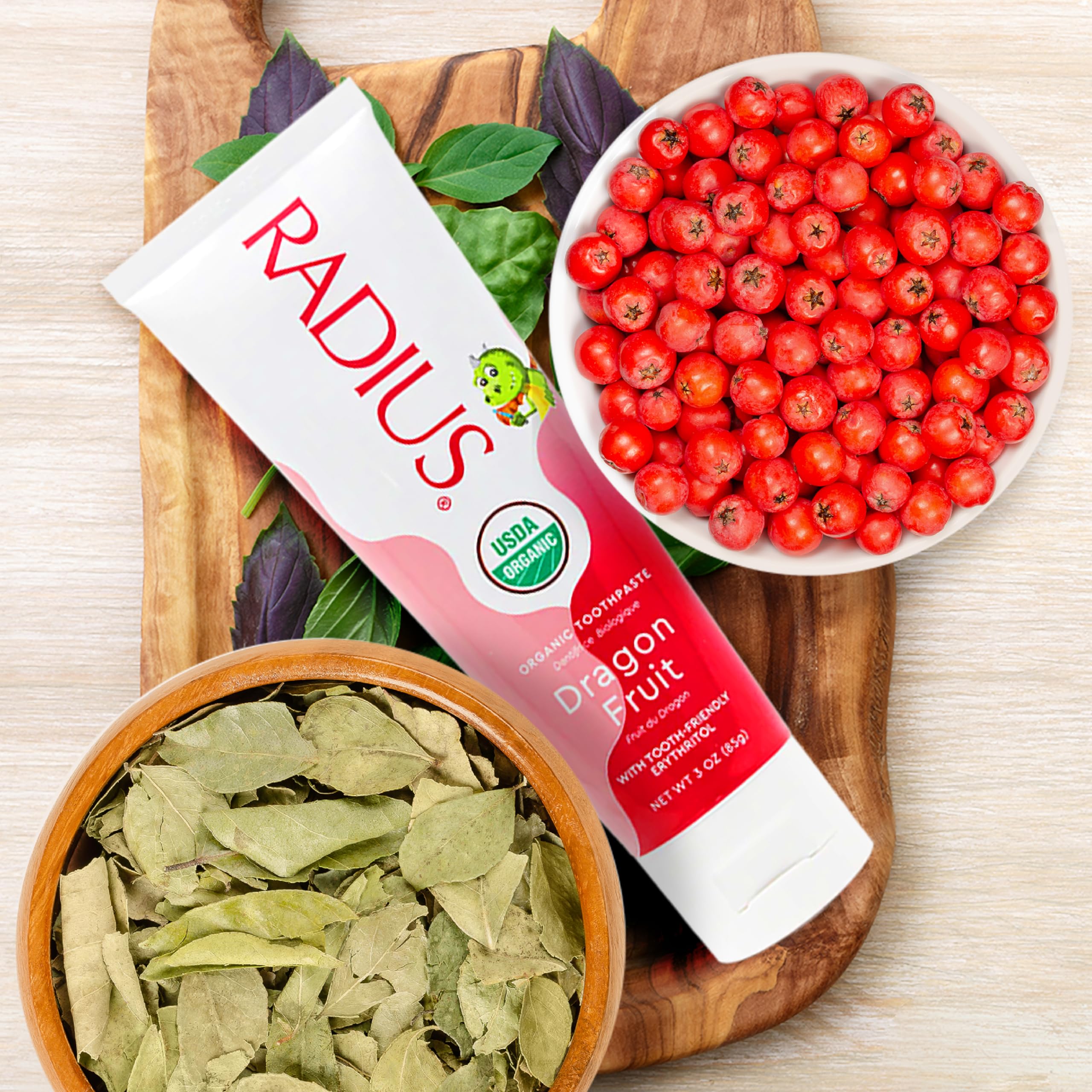 Radius mezcla herbal con albahaca sagrada, neem y rosa mosqueta.