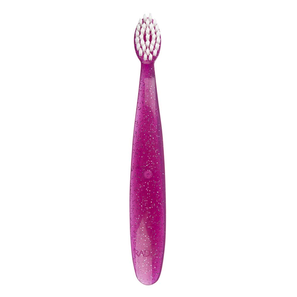Cepillo Totz de Radius para niños, cerdas extra suaves.