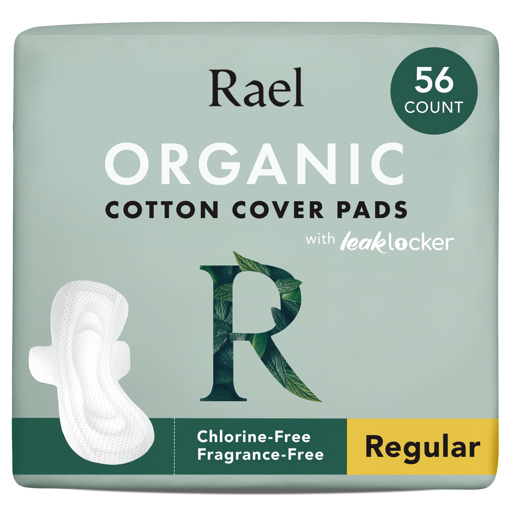 Rael compresas ultra finas con algodón orgánico: comodidad discreta y confianza diaria.
