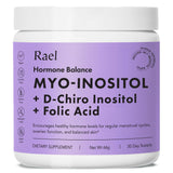 Rael Equilibrio Hormonal para Mujeres, polvo de inositol en botella, apoyo diario