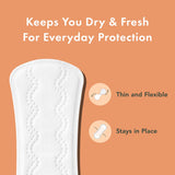Rael protector diario, diseño ultra delgado para comodidad diaria