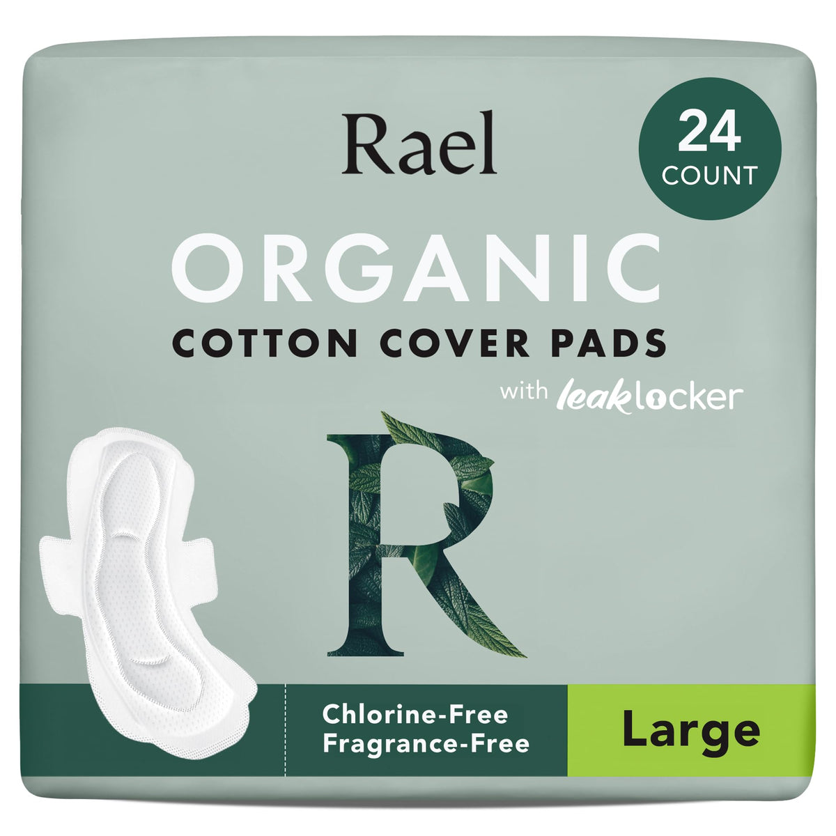 Rael protector sensible con cobertura de algodón orgánico para mayor comodidad diaria.