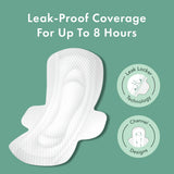 Rael protectores diarios con algodón orgánico para comodidad durante el día.