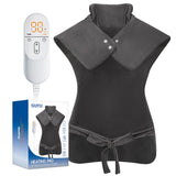 RAFFIN almohadilla térmica grande para cuello y hombros con calor envolvente.