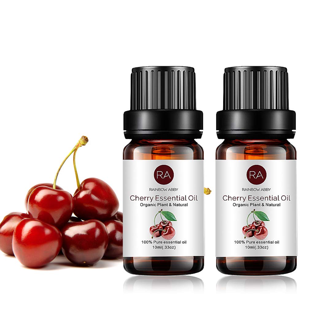Aceite de Cereza Rainbow Abby, frasco de 10 ml para aroma dulce en difusor.