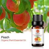 Rainbow Abby Aceite esencial melocotón en difusor para crear ambientes cálidos.