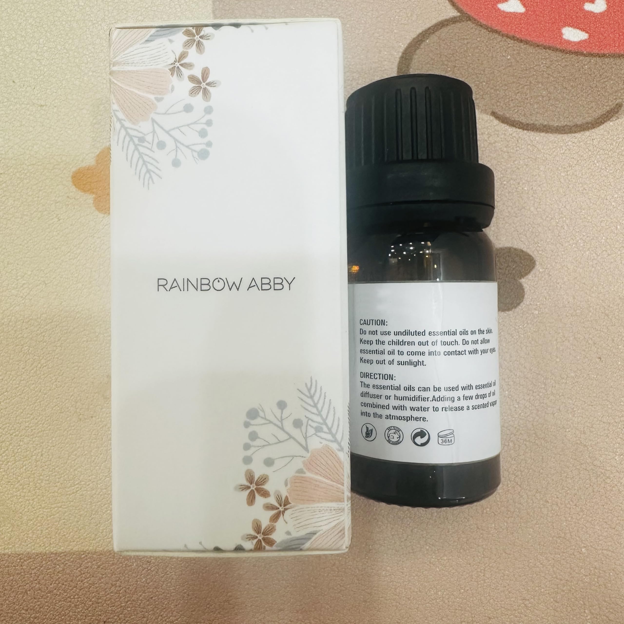 Rainbow Abby aceite violeta para velas, aroma floral suave