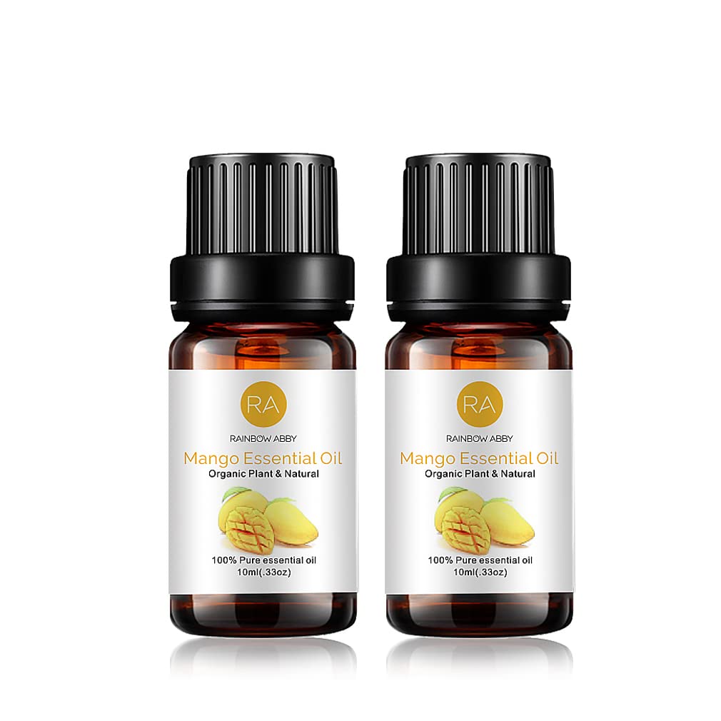 RAINBOW ABBY Aceite Mango en botella oscura protege el aroma