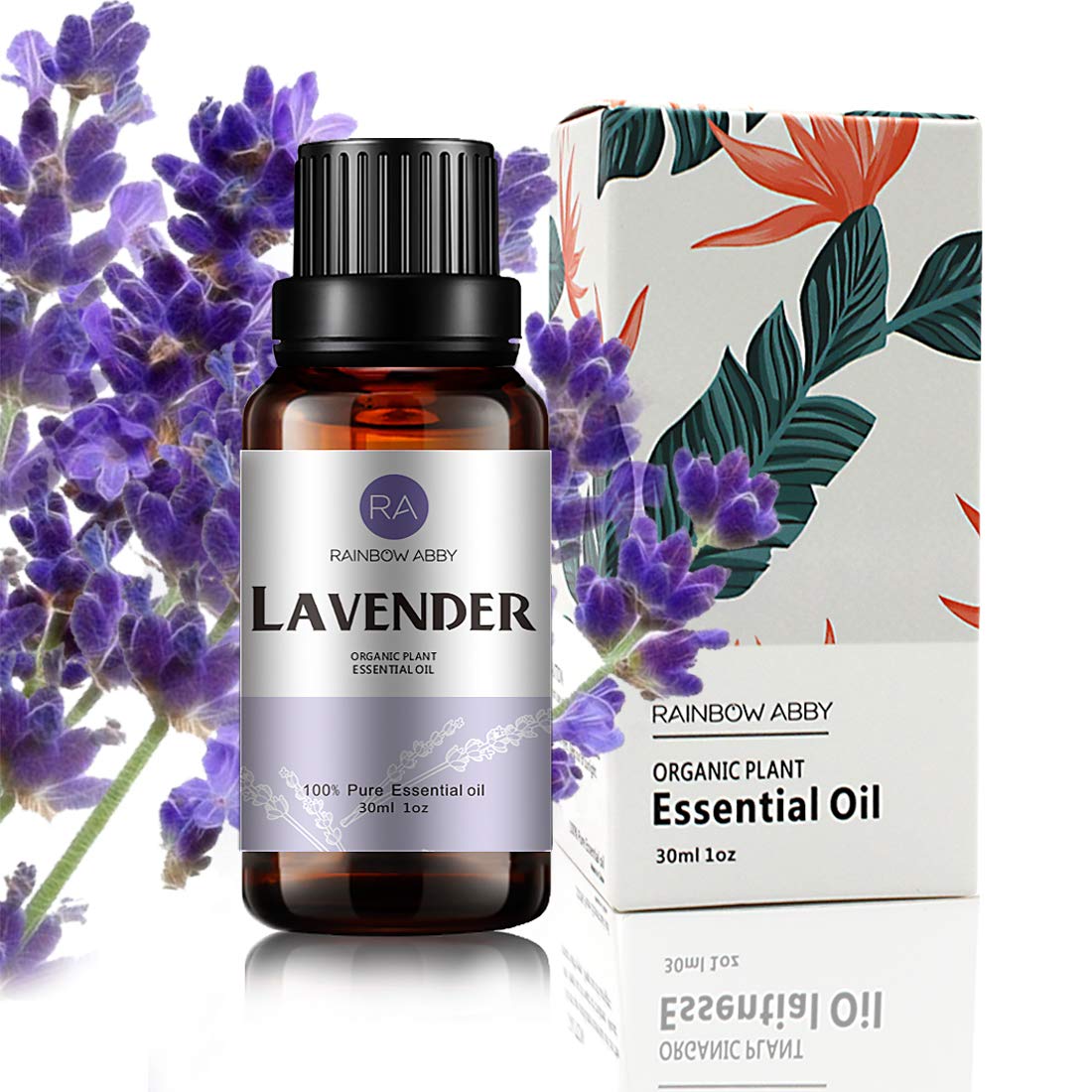 Aceite de lavanda Rainbow Abby en envase de 30 ml para uso diario.