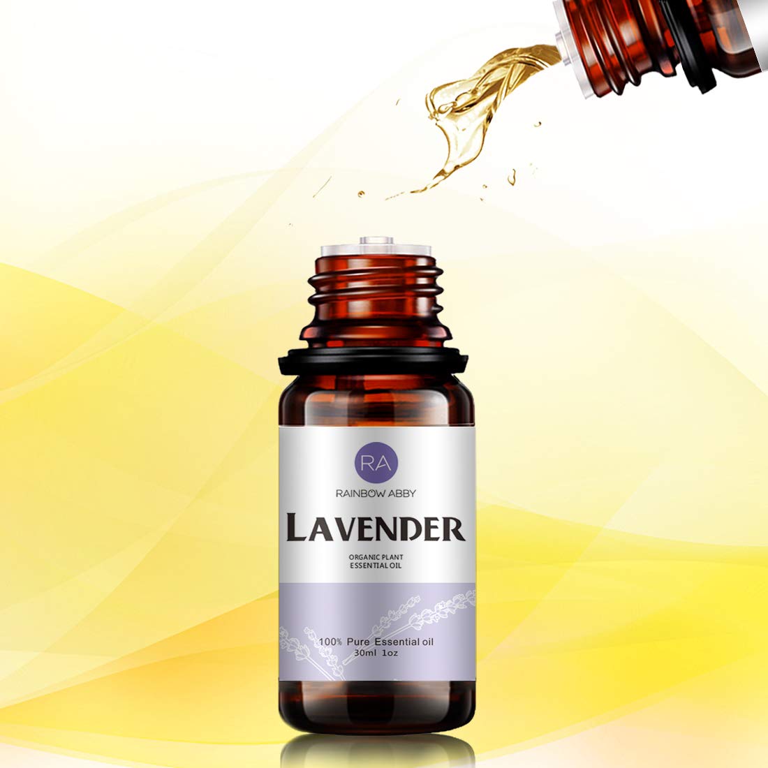 Lavanda Rainbow Abby para baño y spa en casa, experiencia envolvente.