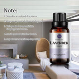 Cuidado de piel con lavanda Rainbow Abby, aplicación suave y calmante.