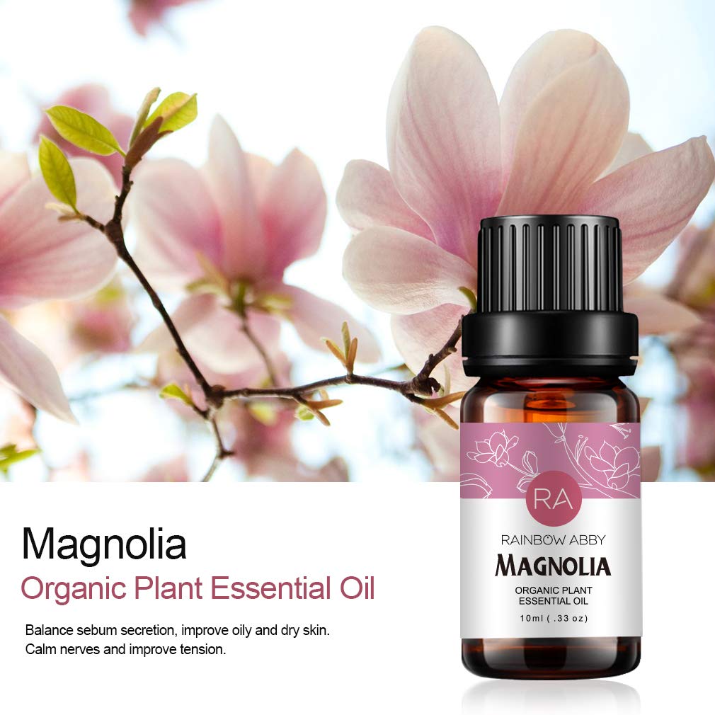 Rainbow Abby Magnolia: uso versátil en difusor para crear ambiente calmante