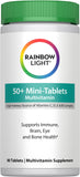 Rainbow Light 50+ tableta en envase: vistazo al producto y su uso diario