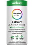 Rainbow Light calcio con magnesio y D3, botella para consumo diario.