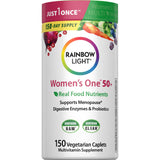 Rainbow Light Mujer 50+ cápsula vegetariana para energía diaria.