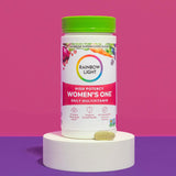 Rainbow Light Multivitamin Women’s One, embalaje externo para almacenamiento práctico.