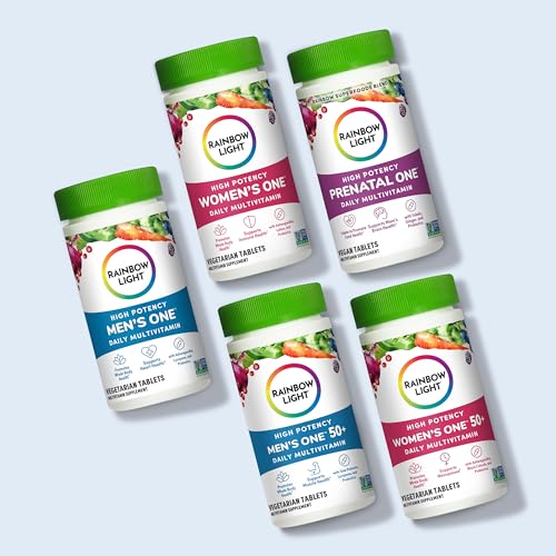 Rainbow Light Multivitamin Women’s One, uso diario en mezcla para batidos.