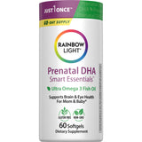 Rainbow Light Prenatal DHA: cápsulas blandas para apoyo nutricional diario.